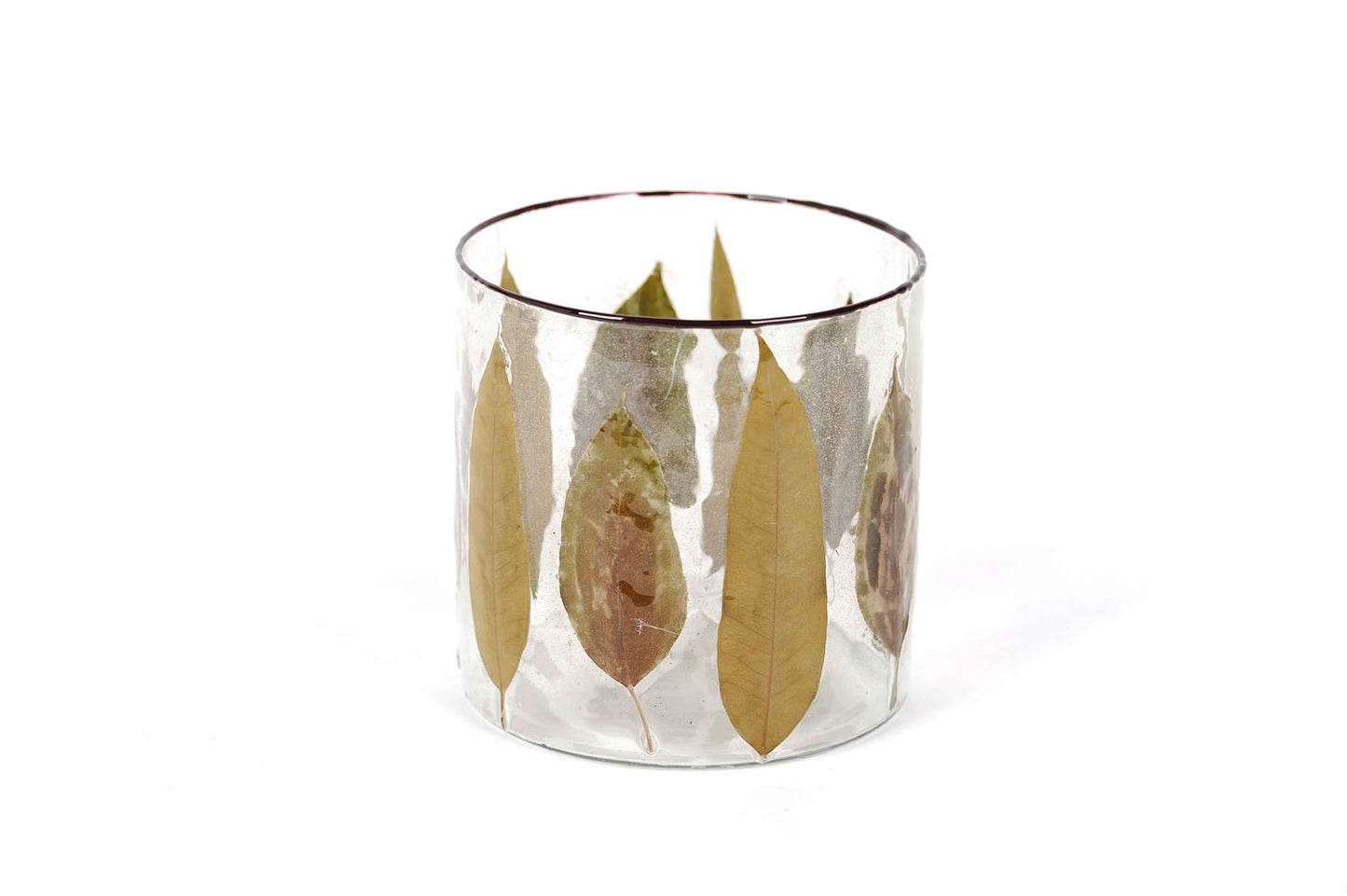Glazen votief (windlicht) 'Weeping willow'
