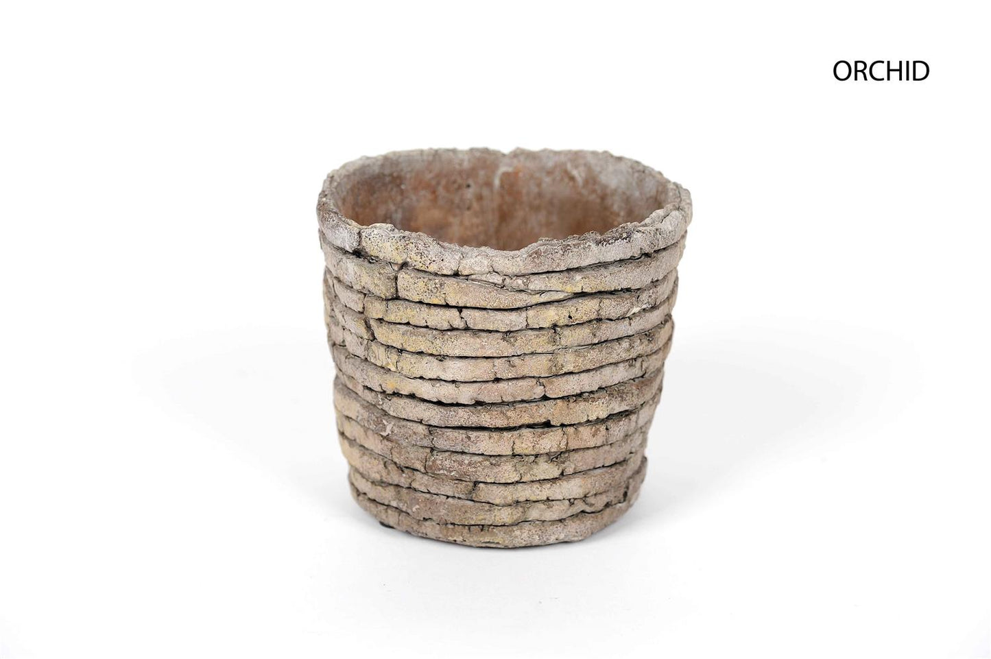 Bloempot cement 'Lamella'